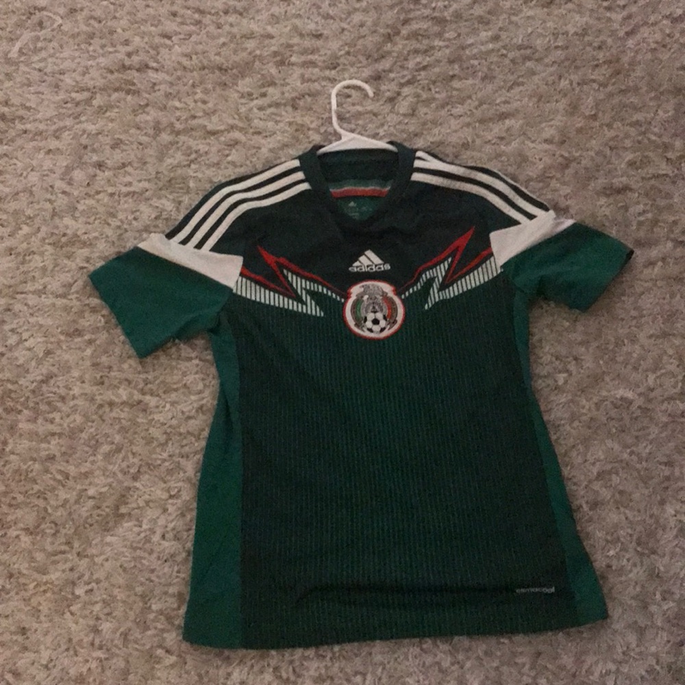 Women’s Mexico soccer shirt. Adidas/ climacool